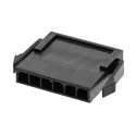 Molex Micro-Fit 3.0 Male Connector Housing Panel Mount 3 mm Pitch 6 Way 1 Row Straight 43640-0600