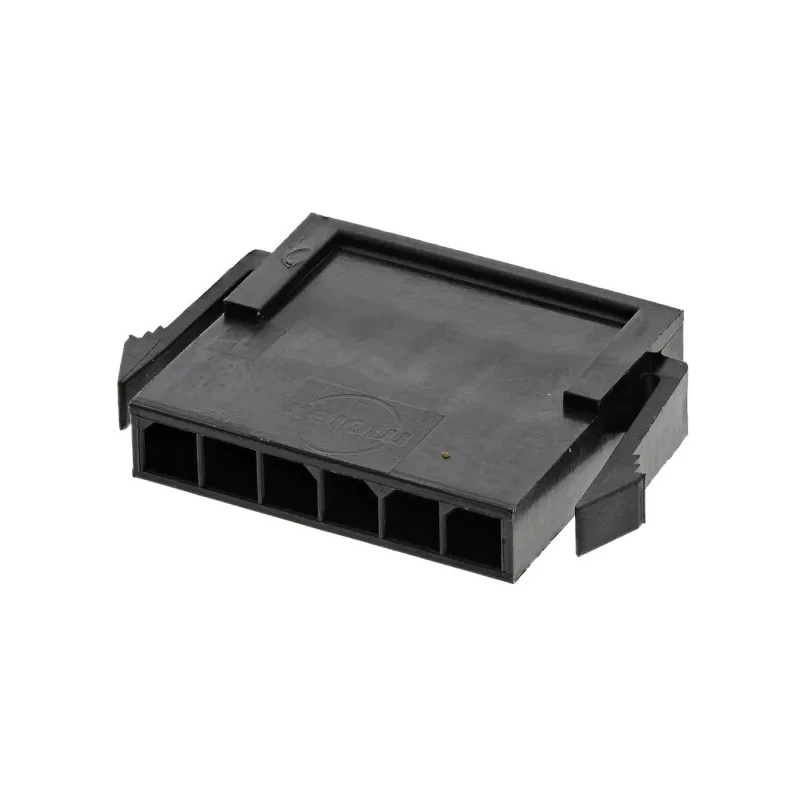 Molex Micro-Fit 3.0 Male Connector Housing Panel Mount 3 mm Pitch 6 Way 1 Row Straight 43640-0600