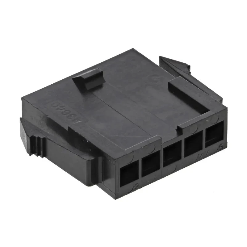 Molex Micro-Fit 3.0 Male Connector Housing, 3 mm Pitch, 5 Way, 1 Row Straight 43640-0500