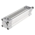 Festo Pneumatic Piston Rod Cylinder DSBC Series Double Acting 50mm Bore, 160mm Stroke, Aluminium Body DSBC-50-160-PPVA-N3