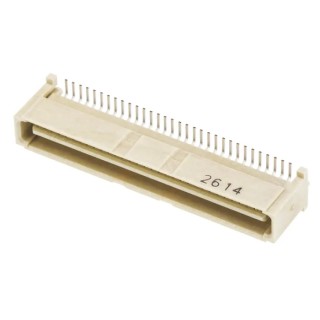 Molex PMC Mezzanine Series Straight Surface PCB Header, 64 Contacts, 1 mm Pitch, 2 Row, Shrouded 71436-2164