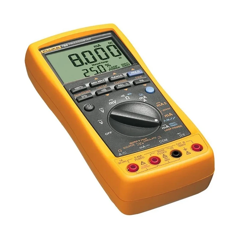 Fluke Multi-Function Calibrator 30 mA 1000V AC True RMS Digital Multimeter with HART Port FLUKE-789