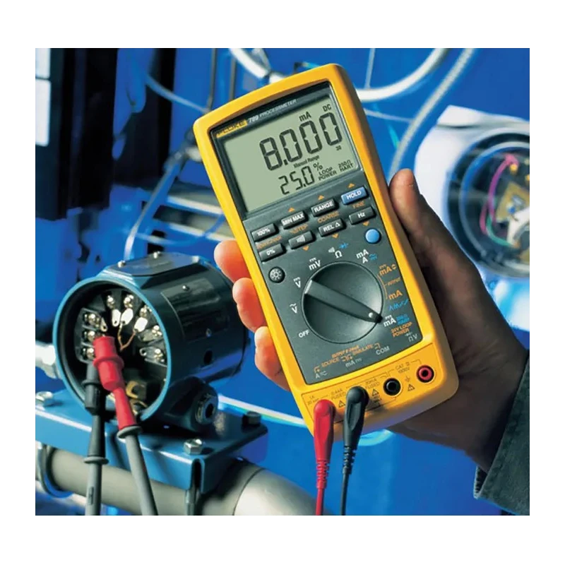 Fluke Multi-Function Calibrator 30 mA 1000V AC True RMS Digital Multimeter with HART Port FLUKE-789