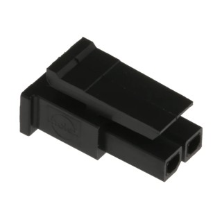 TE Connectivity Micro-Fit 3.0 2 Way 1 Row Female Crimp Connector Housing 3 mm Pitch 43645-0200