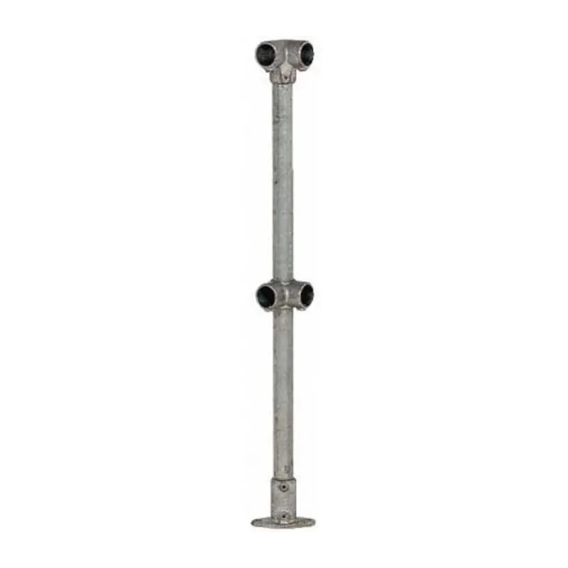RS PRO Silver Malleable Iron Round Tube 1100 mm Length, Dia. 48.3 mm 447-8716