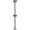 RS PRO Silver Malleable Iron Round Tube 1100 mm Length, Dia. 48.3 mm 447-8716