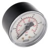 WIKA 50 mm Plastic Case Back Entry Pressure Gauge 2.5 bar, R 1/8 in BSPT Connection 7833658