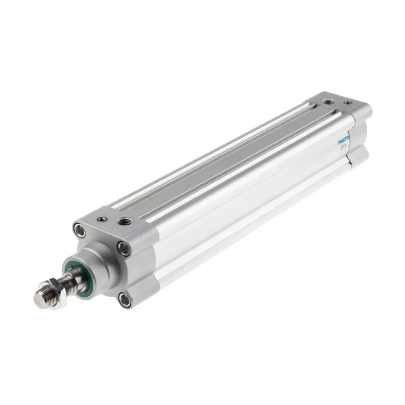 Festo Pneumatic Piston Rod Cylinder 50mm Bore, 250mm Stroke, Double Acting, Aluminium Body DSBC-50-250-PPVA-N3
