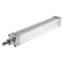 Festo Pneumatic Piston Rod Cylinder 50mm Bore, 320mm Stroke, Double Acting Aluminium Body DSBC-50-320-PPVA-N3