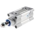 Festo Pneumatic Piston Rod Cylinder 50mm Bore 25mm Stroke Double Acting Aluminium Body DSBC-50-25-PPVA-N3