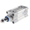 Festo Pneumatic Piston Rod Cylinder 50mm Bore 25mm Stroke Double Acting Aluminium Body DSBC-50-25-PPVA-N3