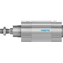 Festo Pneumatic Piston Rod Cylinder 50mm Bore 25mm Stroke Double Acting Aluminium Body DSBC-50-25-PPVA-N3
