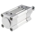 Festo Pneumatic Piston Rod Cylinder 50mm Bore 25mm Stroke Double Acting Aluminium Body DSBC-50-25-PPVA-N3