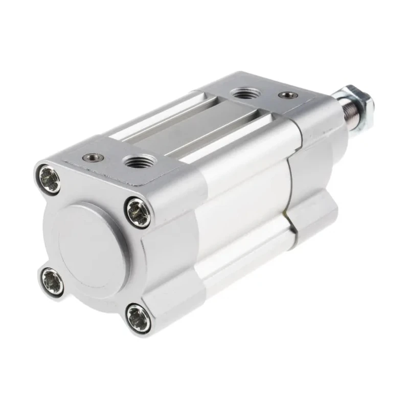 Festo Pneumatic Piston Rod Cylinder 50mm Bore 25mm Stroke Double Acting Aluminium Body DSBC-50-25-PPVA-N3