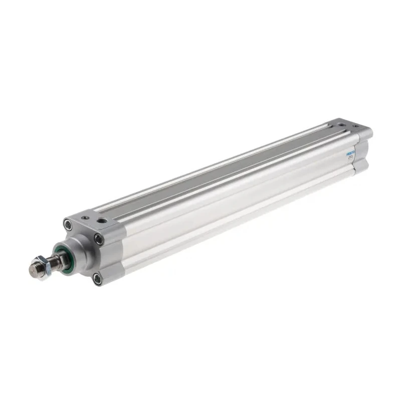 Festo Pneumatic Piston Rod Cylinder 50mm Bore 400mm Stroke Aluminium Body Double Acting DSBC-50-400-PPVA-N3