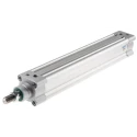 Festo Pneumatic Piston Rod Cylinder Double Acting 50mm Bore, 300mm Stroke, Aluminium Body DSBC-50-300-PPVA-N3