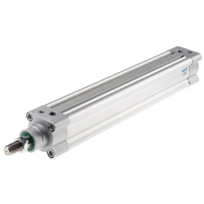 Festo Pneumatic Piston Rod Cylinder Double Acting 50mm Bore, 300mm Stroke, Aluminium Body DSBC-50-300-PPVA-N3