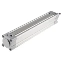 Festo Pneumatic Piston Rod Cylinder Double Acting 50mm Bore, 300mm Stroke, Aluminium Body DSBC-50-300-PPVA-N3