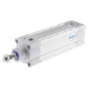 Festo Pneumatic Piston Rod Cylinder 63mm Bore, 125mm Stroke, Double Acting, Aluminium Body, DSBC-63-125-PPVA-N3