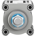 Festo Pneumatic Piston Rod Cylinder 63mm Bore, 125mm Stroke, Double Acting, Aluminium Body, DSBC-63-125-PPVA-N3
