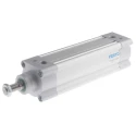 Festo Pneumatic Piston Rod Cylinder Double Acting 63mm Bore 160mm Stroke Aluminium Body DSBC-63-160-PPVA-N3