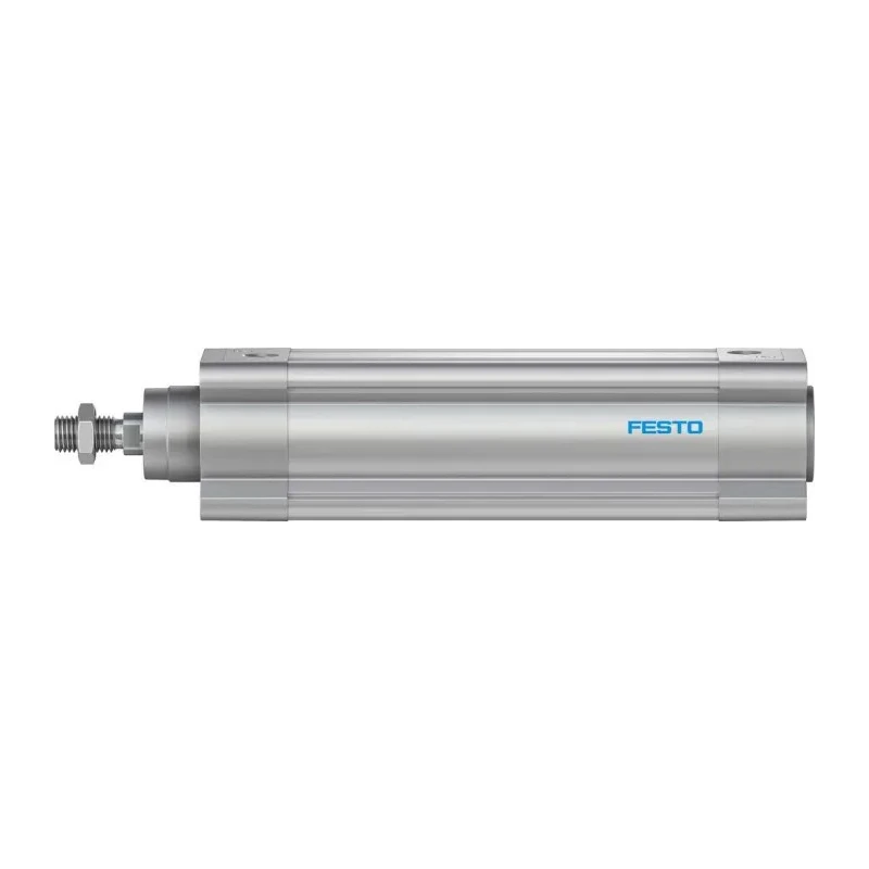 Festo Pneumatic Piston Rod Cylinder Double Acting 63mm Bore 160mm Stroke Aluminium Body DSBC-63-160-PPVA-N3