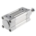 Festo Pneumatic Piston Rod Cylinder DSBC Series Double Acting 50mm Bore 40mm Stroke Aluminium Body DSBC-50-40-PPVA-N3