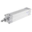 Festo Pneumatic Piston Rod Cylinder Double Acting 12 bar 63mm Bore 200mm Stroke Aluminium Body DSBC-63-200-PPVA-N3