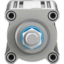 Festo Pneumatic Piston Rod Cylinder 63mm Bore, 250 mm Stroke, Double Acting Aluminium Body DSBC-63-250-PPVA-N3