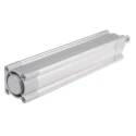 Festo Pneumatic Piston Rod Cylinder 63mm Bore, 250 mm Stroke, Double Acting Aluminium Body DSBC-63-250-PPVA-N3