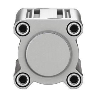 Festo Pneumatic Piston Rod Cylinder Double Acting 63mm Bore, 200mm Stroke, Aluminium Body, 12 Bar DSBC-63-200-PPSA-N3