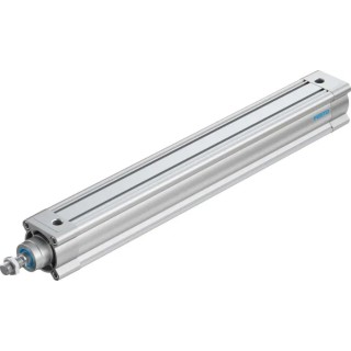 Festo Pneumatic Piston Rod Cylinder 63mm Bore 500mm Stroke Double Acting Air Cushion Aluminium Body DSBC-63-500-PPSA-N3
