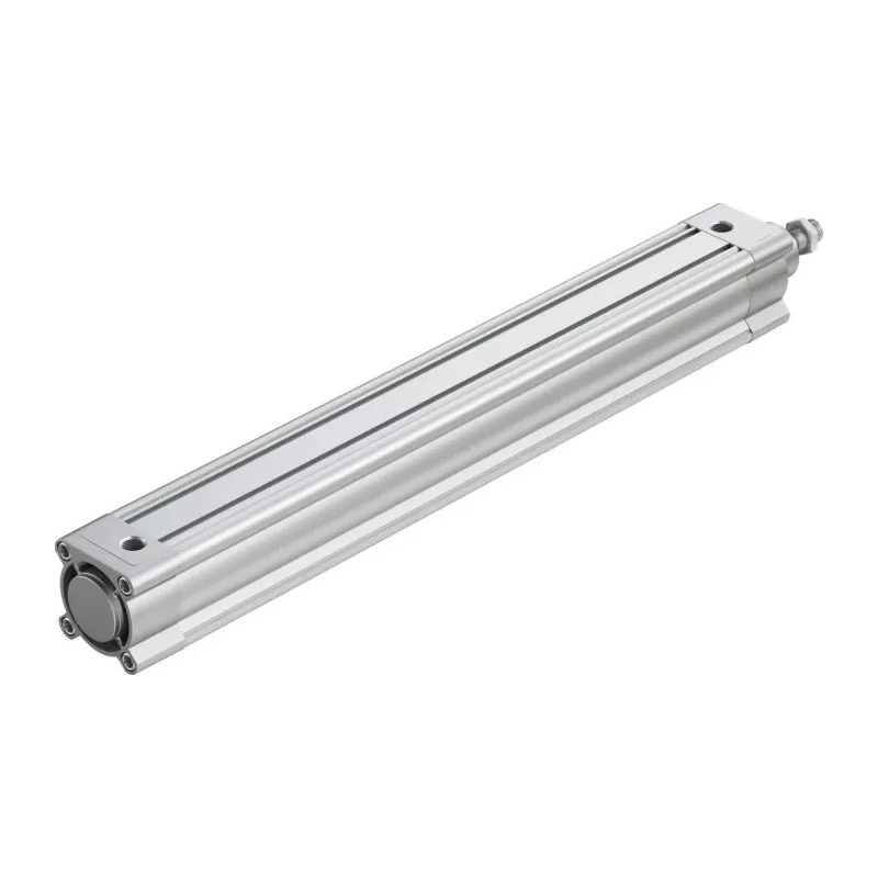 Festo Pneumatic Piston Rod Cylinder 63mm Bore 500mm Stroke Double Acting Air Cushion Aluminium Body DSBC-63-500-PPSA-N3
