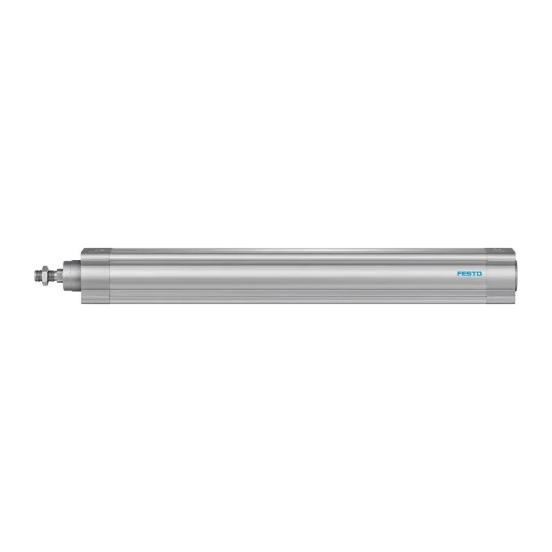 Festo Pneumatic Piston Rod Cylinder 63mm Bore 500mm Stroke Double Acting Air Cushion Aluminium Body DSBC-63-500-PPSA-N3
