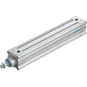 Festo Pneumatic Piston Rod Cylinder 63mm Bore 320mm Stroke Double Acting Aluminium Body DSBC-63-320-PPVA-N3