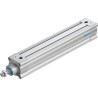 Festo Pneumatic Piston Rod Cylinder 63mm Bore 320mm Stroke Double Acting Aluminium Body DSBC-63-320-PPVA-N3