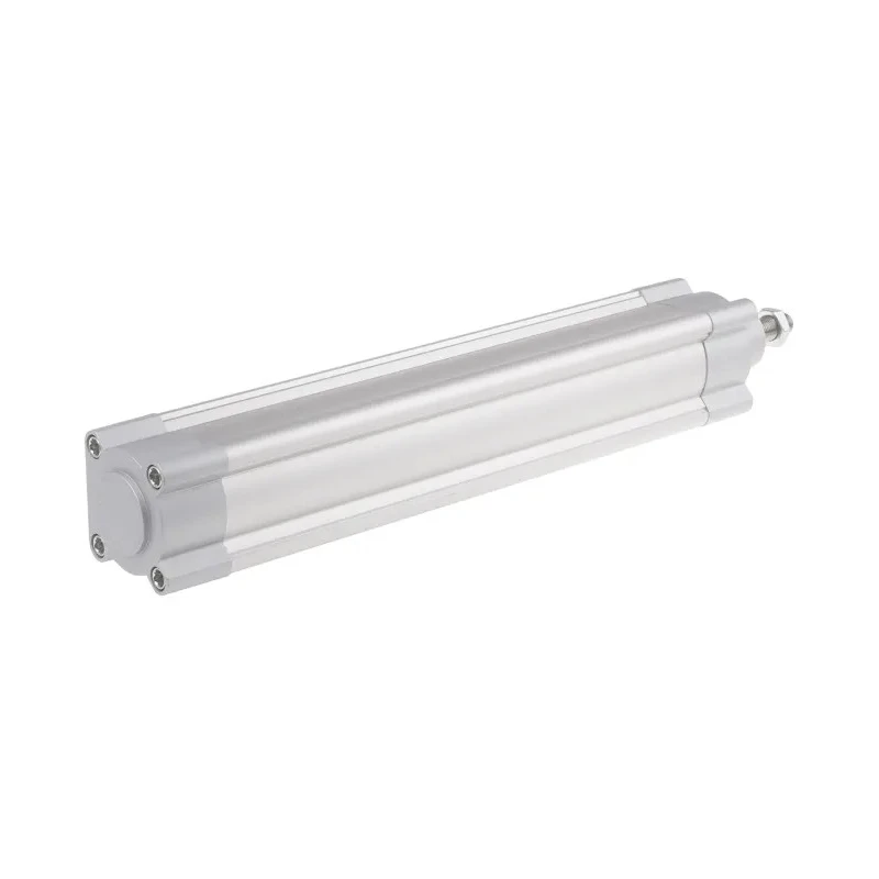 Festo Pneumatic Piston Rod Cylinder 63mm Bore 320mm Stroke Double Acting Aluminium Body DSBC-63-320-PPVA-N3