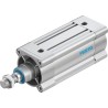 Festo Pneumatic Piston Rod Cylinder Double Acting 80mm Bore 100mm Stroke Aluminium Body DSBC-80-100-PPSA-N3