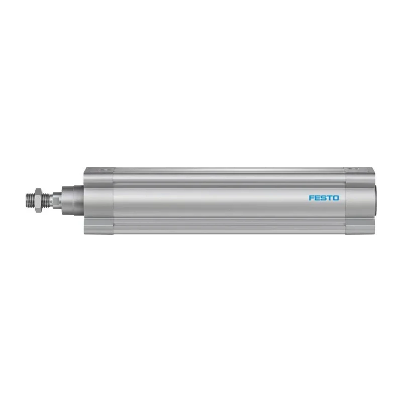 Festo Pneumatic Piston Rod Cylinder Double Acting 80mm Bore, 300mm Stroke, Aluminium Body DSBC-80-300-PPSA-N3
