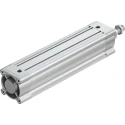 Festo Pneumatic Piston Rod Cylinder Double Acting 80mm Bore, 300mm Stroke, Aluminium Body DSBC-80-300-PPSA-N3