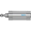 Festo Pneumatic Piston Rod Cylinder Double Acting 80mm Bore 100mm Stroke Aluminium Body DSBC-80-100-PPSA-N3