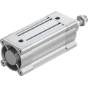 Festo Pneumatic Piston Rod Cylinder Double Acting 80mm Bore 100mm Stroke Aluminium Body DSBC-80-100-PPSA-N3