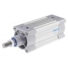 Festo Pneumatic Piston Rod Cylinder 80mm Bore, 100mm Stroke, Aluminium Body, Double Acting, Pneumatic DSBC-80-100-PPVA-N3