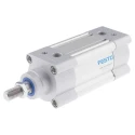 Festo Pneumatic Piston Rod Cylinder 63mm Bore, 50mm Stroke Length, Double Acting, Aluminium Body DSBC-63-50-PPVA-N3