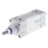 Festo Pneumatic Piston Rod Cylinder 63mm Bore, 50mm Stroke Length, Double Acting, Aluminium Body DSBC-63-50-PPVA-N3