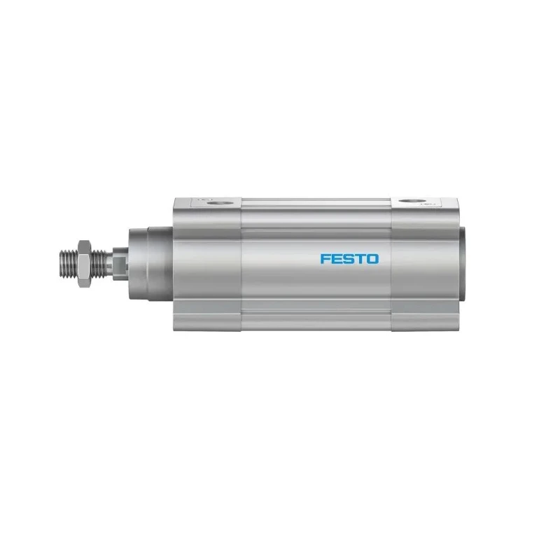 Festo Pneumatic Piston Rod Cylinder 63mm Bore, 50mm Stroke Length, Double Acting, Aluminium Body DSBC-63-50-PPVA-N3