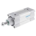 Festo Pneumatic Piston Rod Cylinder 63mm Bore, 500mm Stroke, Double Acting, Aluminium Body DSBC-63-500-PPVA-N3