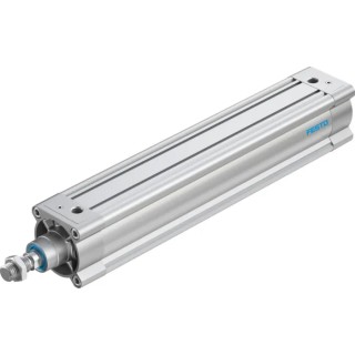 Festo Pneumatic Piston Rod Cylinder DSBC Series Double Acting 80mm Bore 400mm Stroke Aluminium Body DSBC-80-400-PPVA-N3