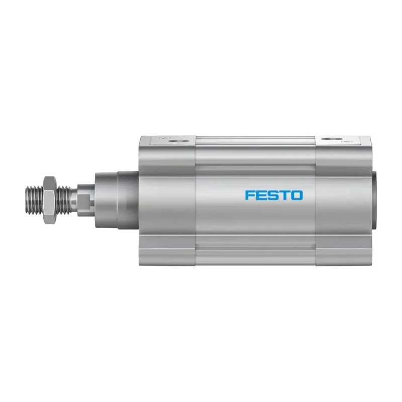 Festo Pneumatic Piston Rod Cylinder 80mm Bore, 50mm Stroke, Aluminium Body, Double Acting DSBC-80-50-PPVA-N3