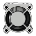 Festo Pneumatic Piston Rod Cylinder 80mm Bore, 50mm Stroke, Aluminium Body, Double Acting DSBC-80-50-PPVA-N3